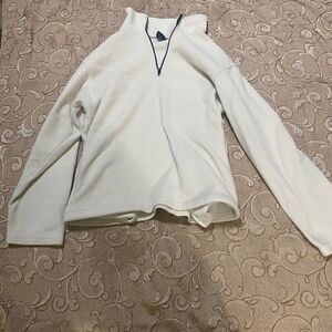 White Quarterzip